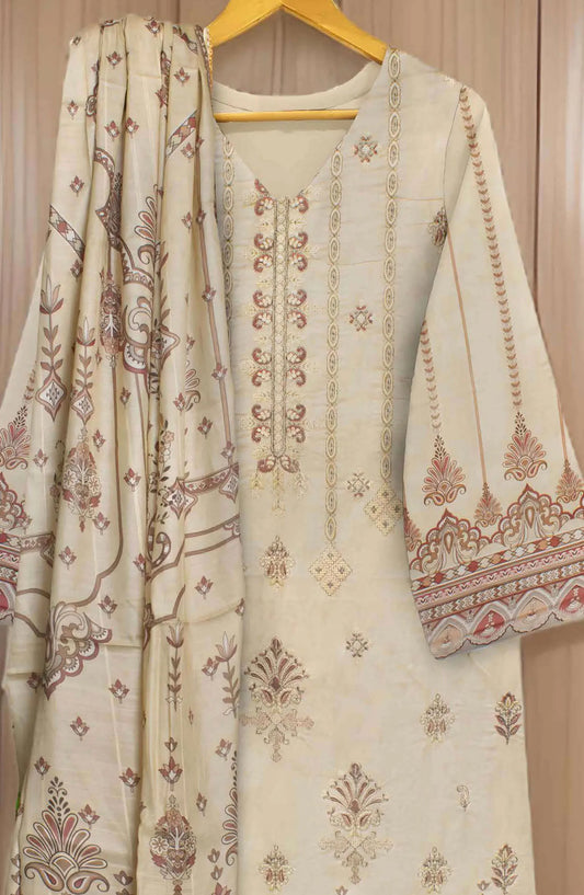 Signature Elaf Embroidered Collection 2024 - Design 01