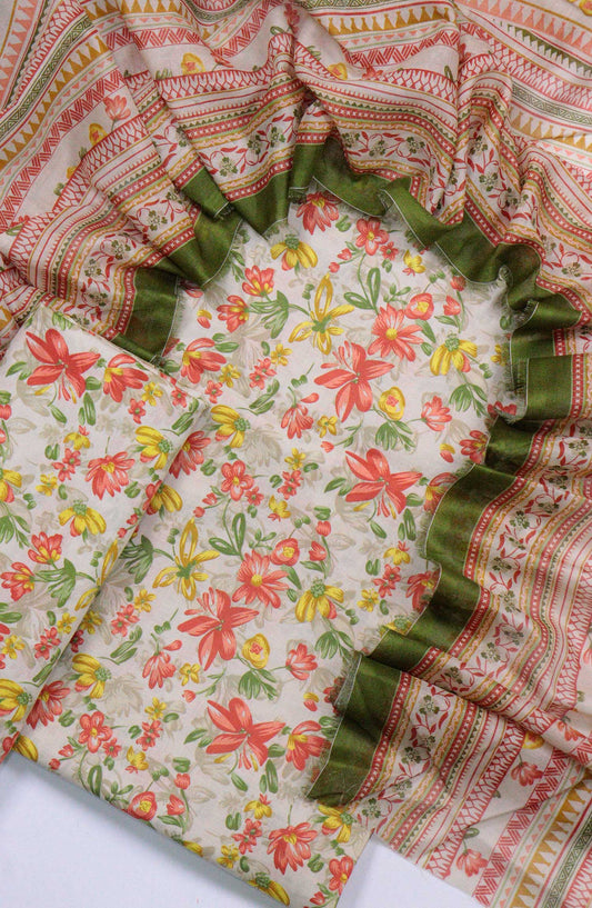 Bin Saeed Printed Lawn Unstitched 3 Piece - D-21 - BS25L - Pink - Summer Collection