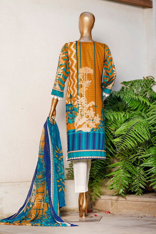 Amna Khadija Diva Embroidered Lawn Vol 3 D-17