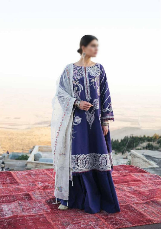 Zara Shahjahan Luxury Lawn Collection 2022 Dina