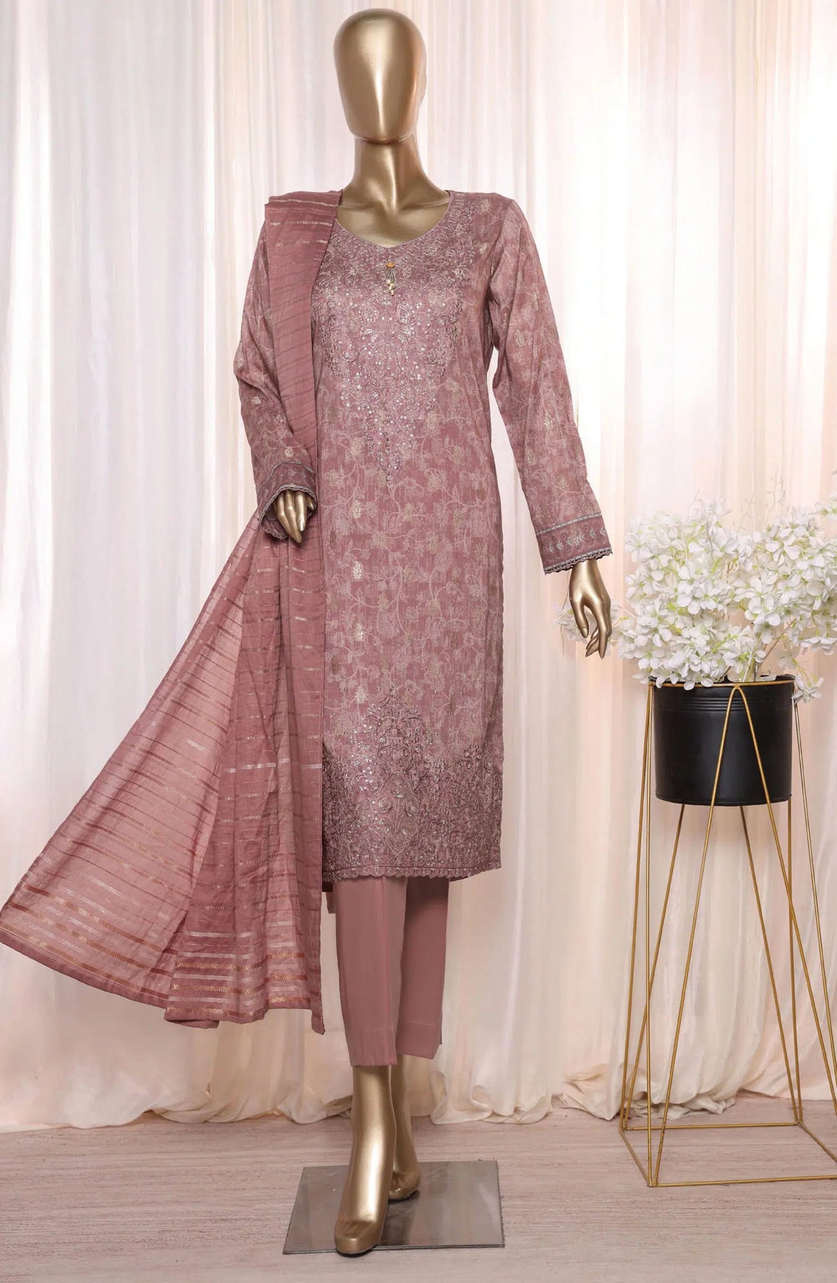 HZ Dynasty Jacquard Embroidered Collection 2024 - DJE-16