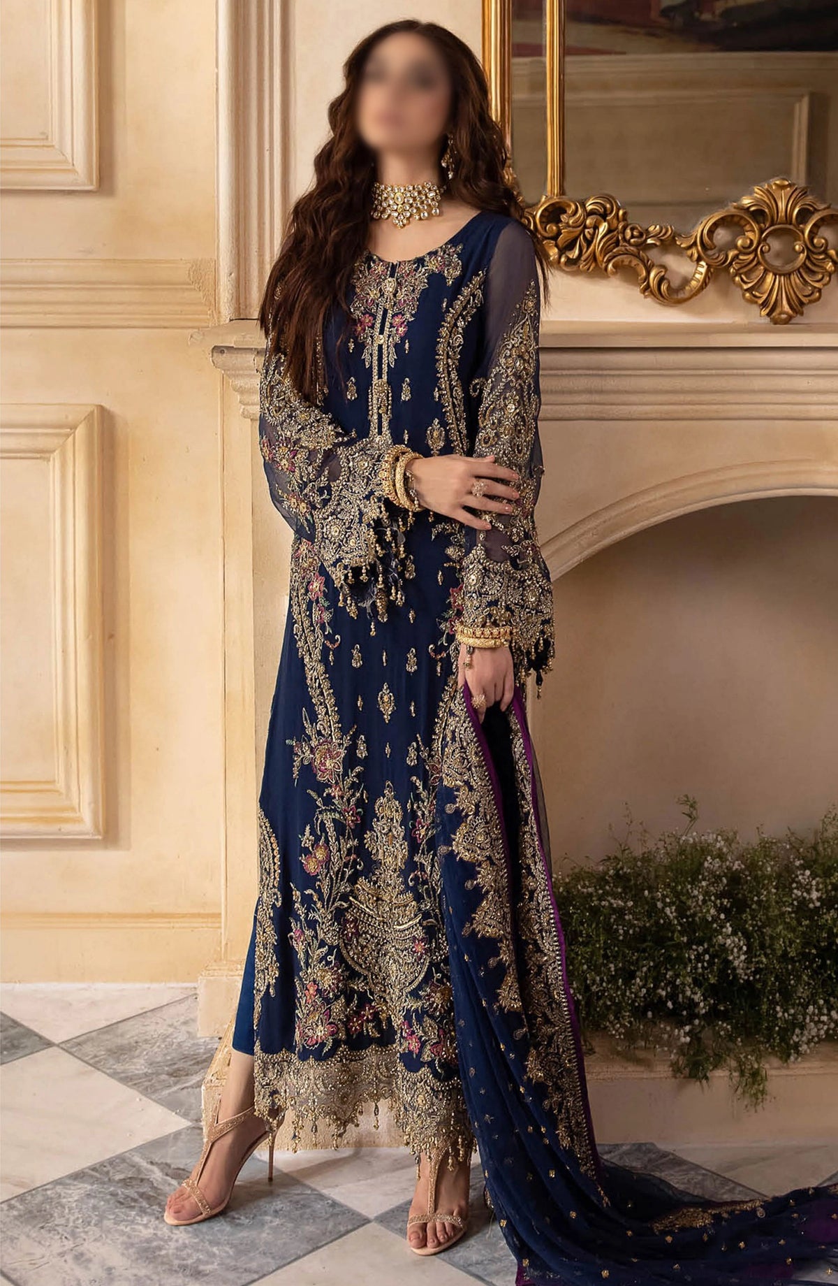 Dastan E Jashan Premium Chiffon Vol 01 by Charizma - DJW4-01