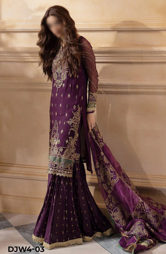 Dastan E Jashan Premium Chiffon Vol 01 by Charizma - DJW4-03
