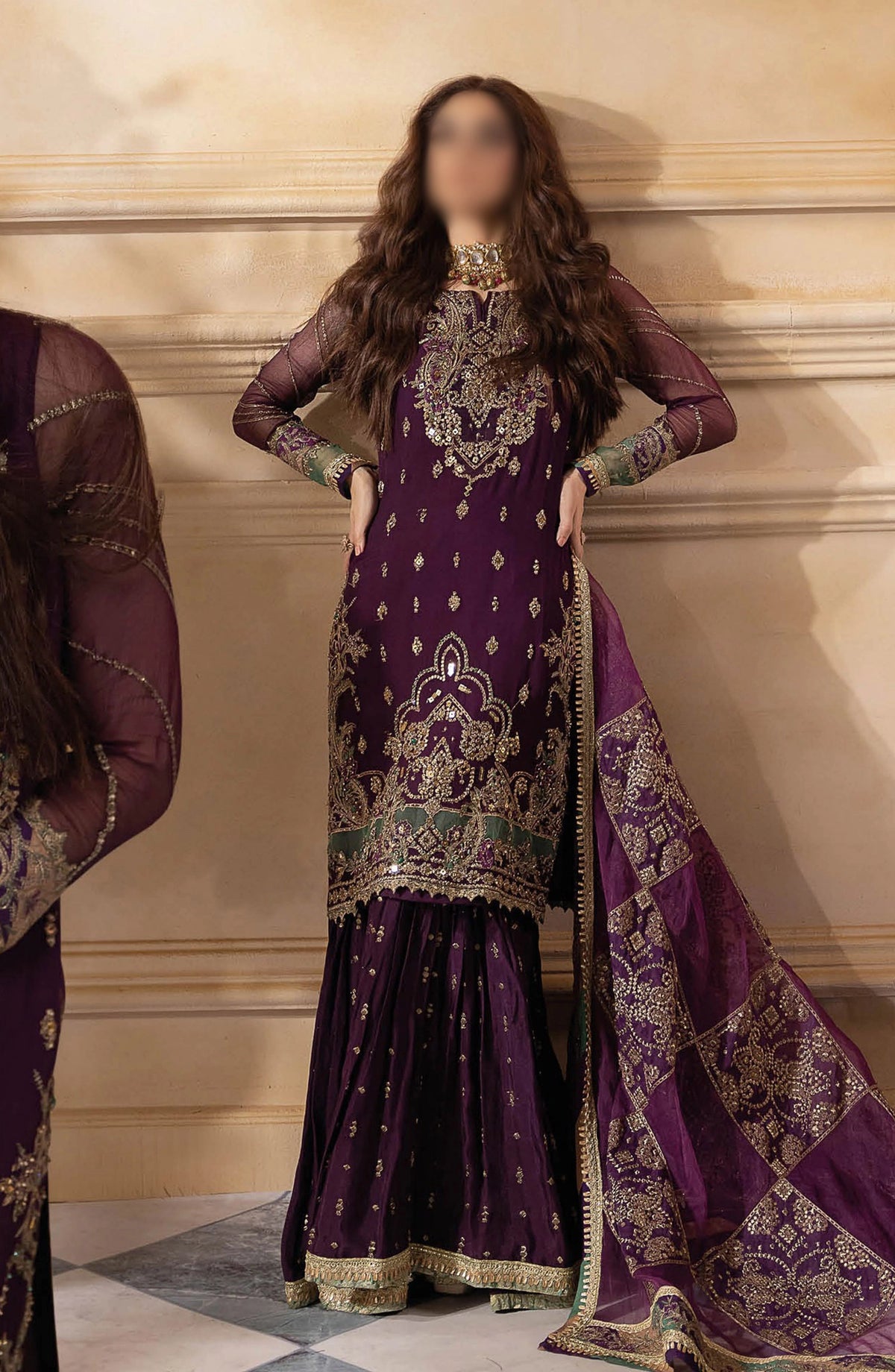 Dastan E Jashan Premium Chiffon Vol 01 by Charizma - DJW4-03