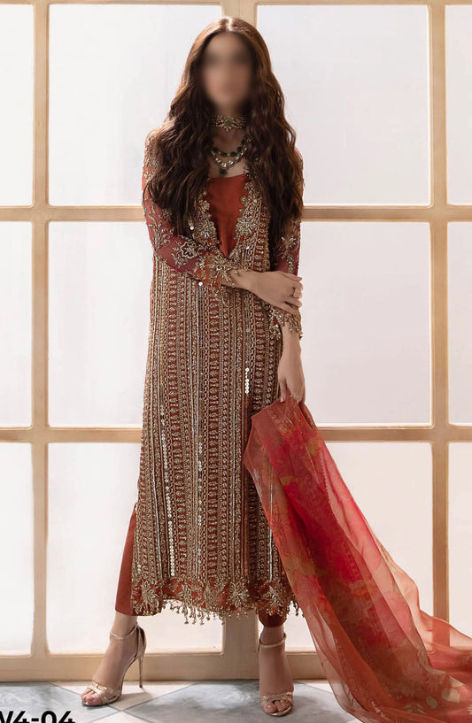 Dastan E Jashan Premium Chiffon Vol 01 by Charizma - DJW4-04
