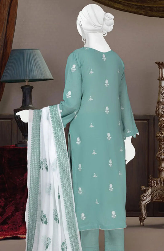 Chilman Embroidered Slub Lawn Collection 2024 - DL-329
