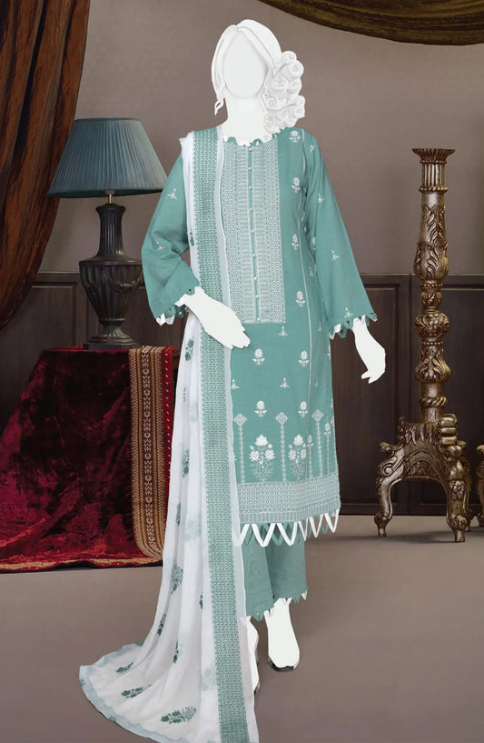 Chilman Embroidered Slub Lawn Collection 2024 - DL-329