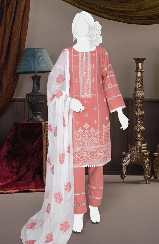 Chilman Embroidered Slub Lawn Collection 2024 - DL-330