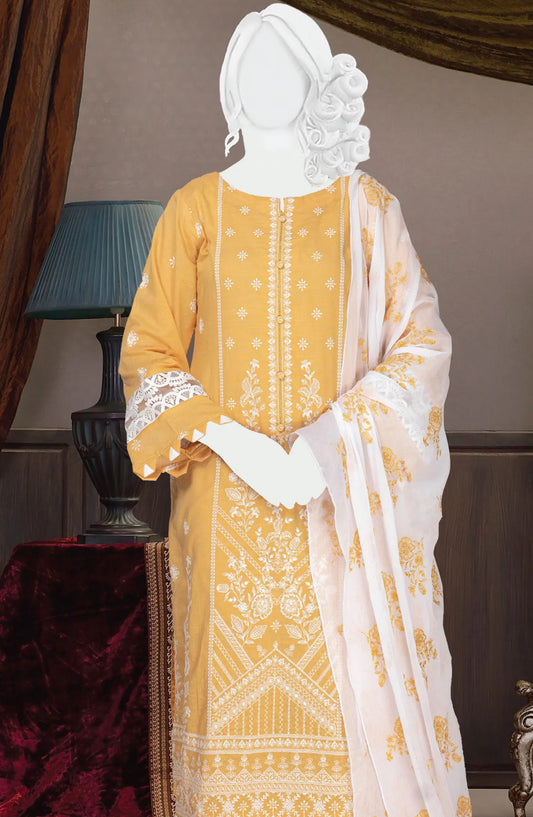 Chilman Embroidered Slub Lawn Collection 2024 - DL-331