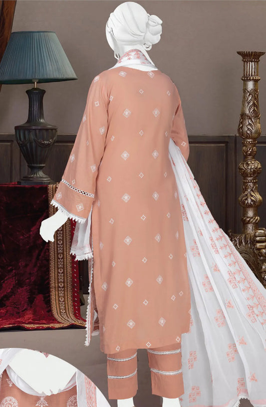 Chilman Embroidered Slub Lawn Collection 2024 - DL-335