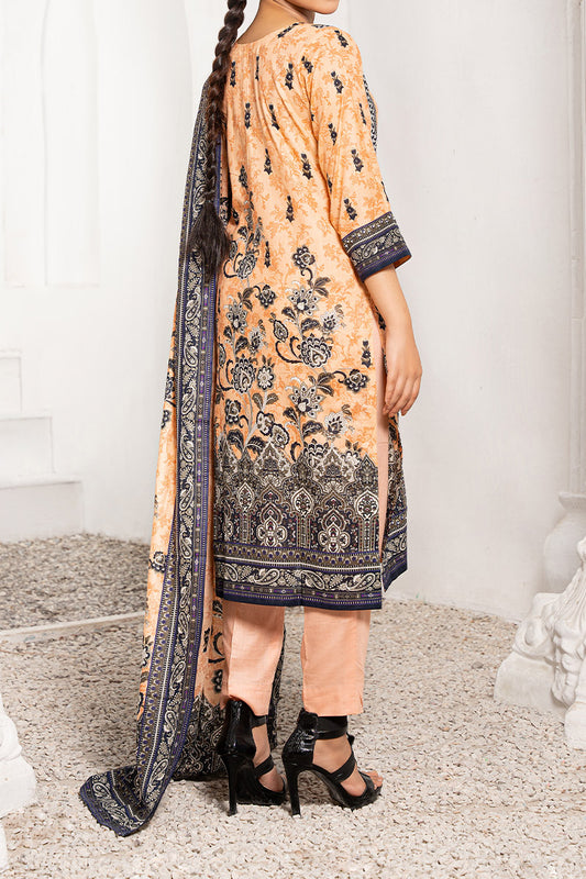 Amna Khadija Designer Lawn 3 Piece Collection - DL 01