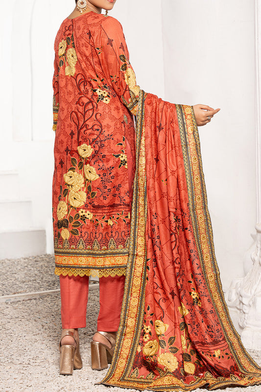 Amna Khadija Designer Lawn 3 Piece Collection - DL 07