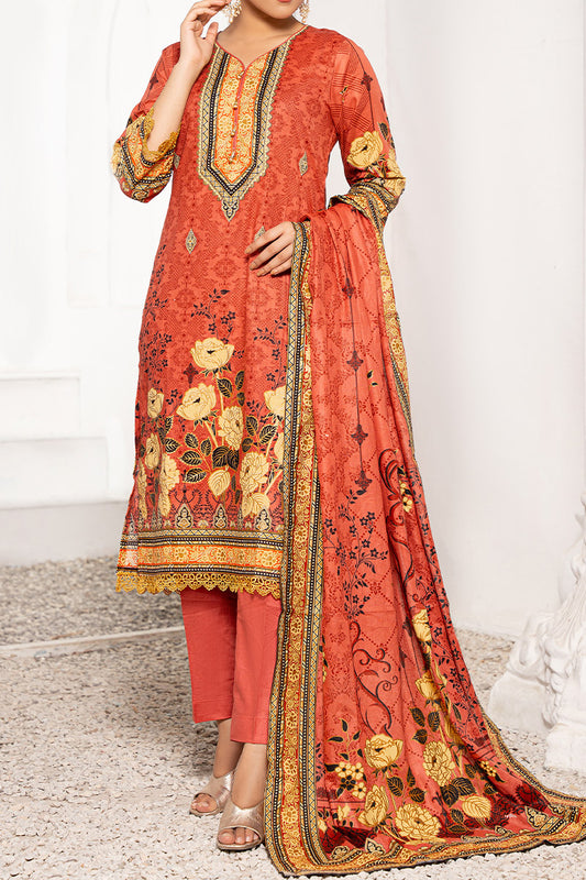 Amna Khadija Designer Lawn 3 Piece Collection - DL 07