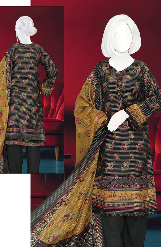 Jhurmat Digital Printed Lawn Collection 2024 - DL 101