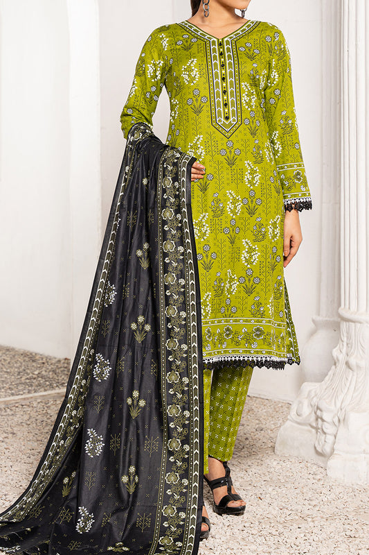 Amna Khadija Designer Lawn 3 Piece Collection - DL 10