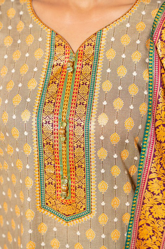Amna Khadija Designer Lawn 3 Piece Collection - DL 11
