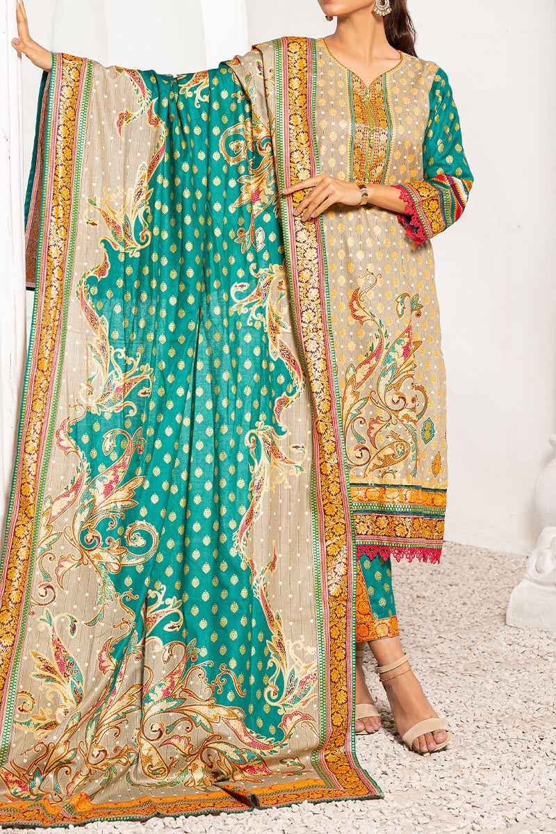 Amna Khadija Designer Lawn 3 Piece Collection - DL 11