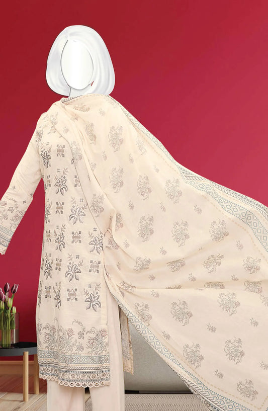 Noor Digital Printed and Embroidered Lawn Collection 2024 - DL 126