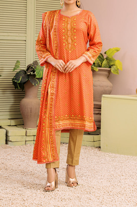 Amna Khadija Designer Lawn 3 Piece Collection VOL 02 - DL 12