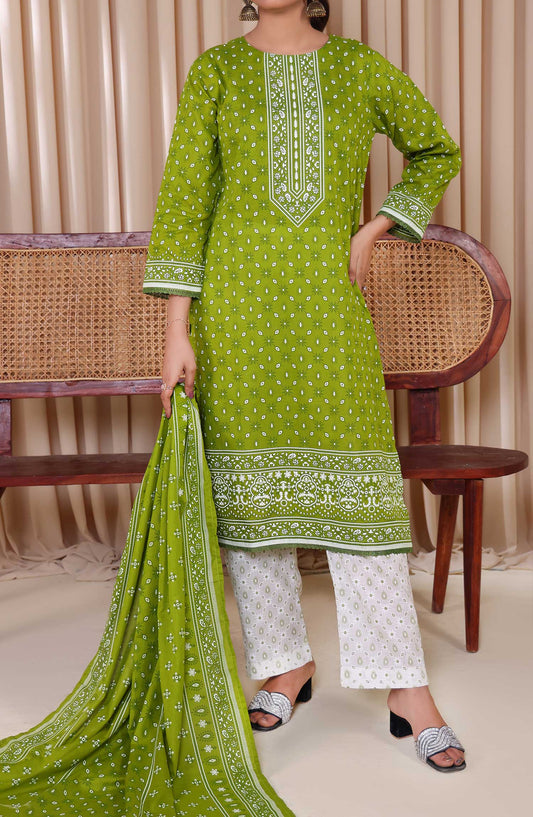 Al Karim Printed Cotton Lawn Unstitched 3 Piece Suit - DL 215 - ALK25DCL - Summer Collection