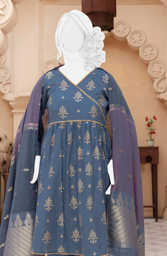 Rangoli Printed Lawn Slub Series - DL 392