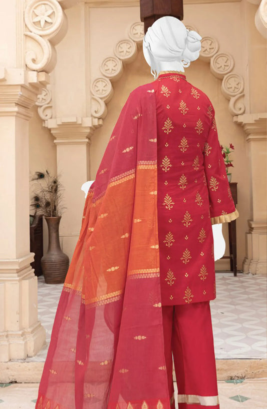Rangoli Printed Lawn Slub Series - DL 394