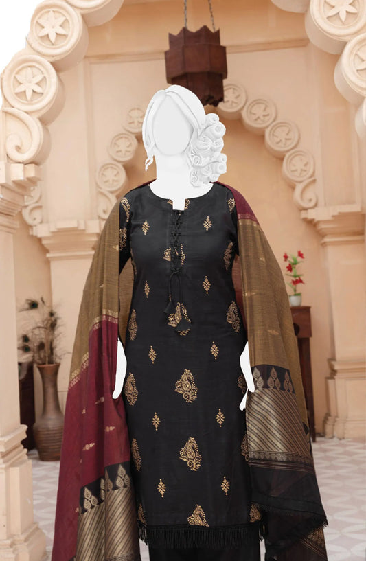 Rangoli Printed Lawn Slub Series - DL 395