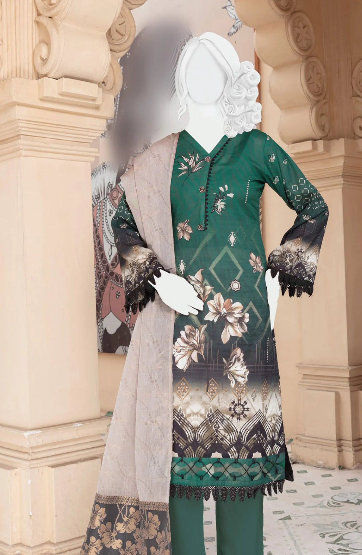 Nirma Digital Printed Lawn Collection Vol 02 2024 - DL 437