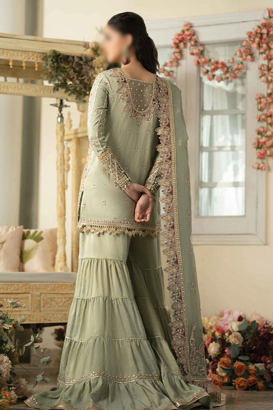 Qalamkar Dilnaz Wedding Formals 2023  - DN 06 FARIZA