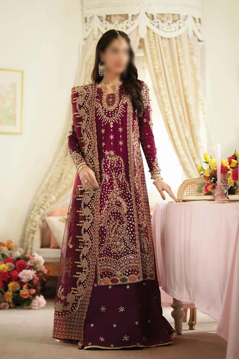 Qalamkar Dilnaz Wedding Formals 2023  - DN 07 ALEENA