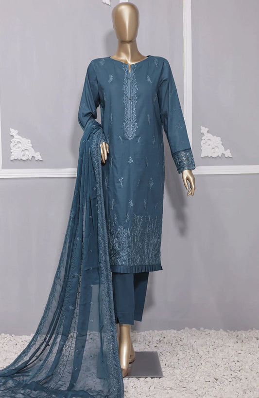 HZ Dastan Slub Lawn Embroidered Collection - DSE S 06