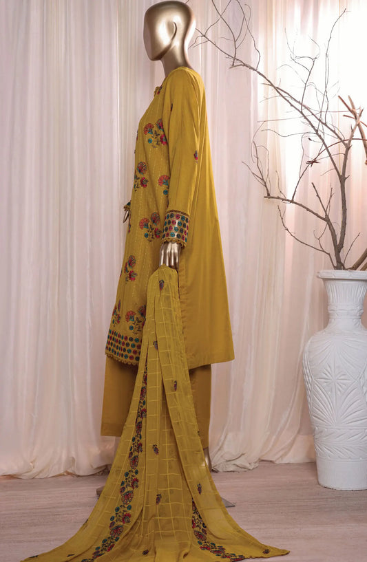 HZ Dastan Slub Lawn Embroidered Collection Vol-2 - DSE S01
