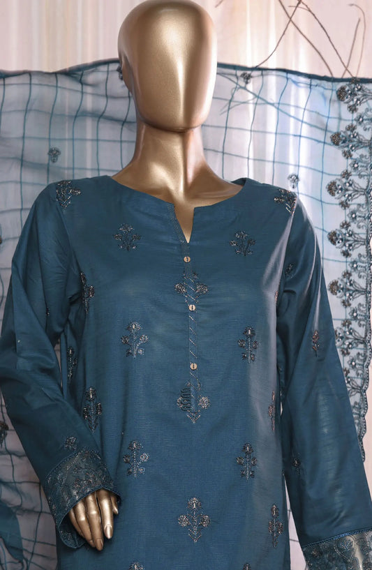 HZ Dastan Slub Lawn Embroidered Collection Vol-2 - DSE S06