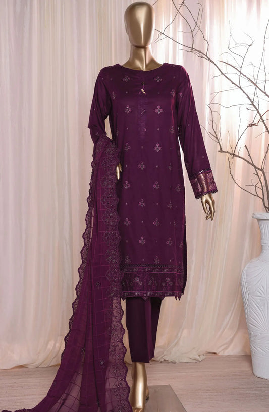 HZ Dastan Slub Lawn Embroidered Collection Vol-2 - DSE S07