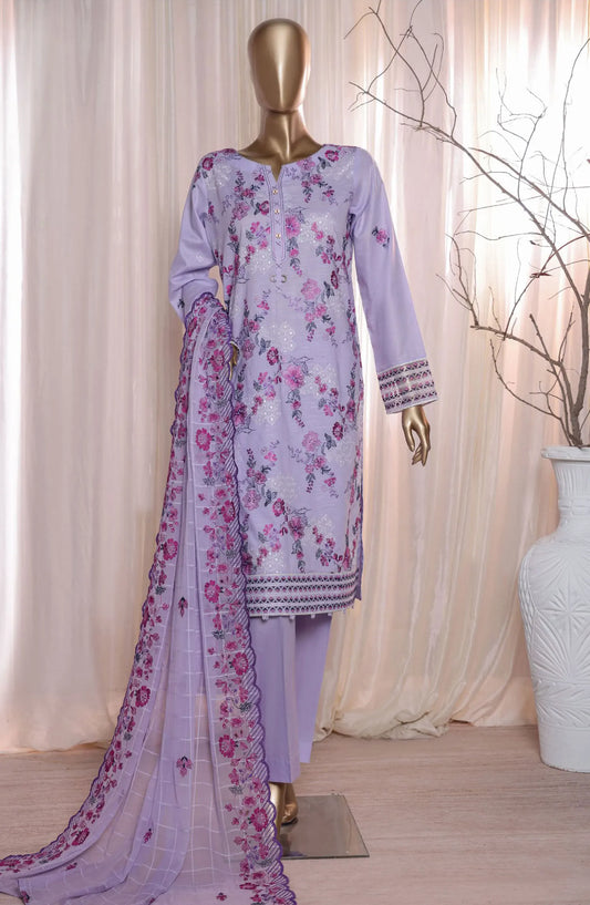 HZ Dastan Slub Lawn Embroidered Collection Vol-2 - DSE S08