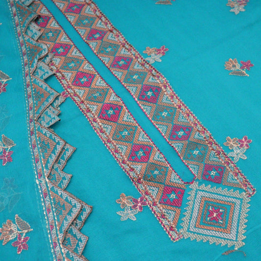 Dastkari Unstitched Exclusive Embroidered Crinkle Chiffon Collection 2023 - DUEE 06