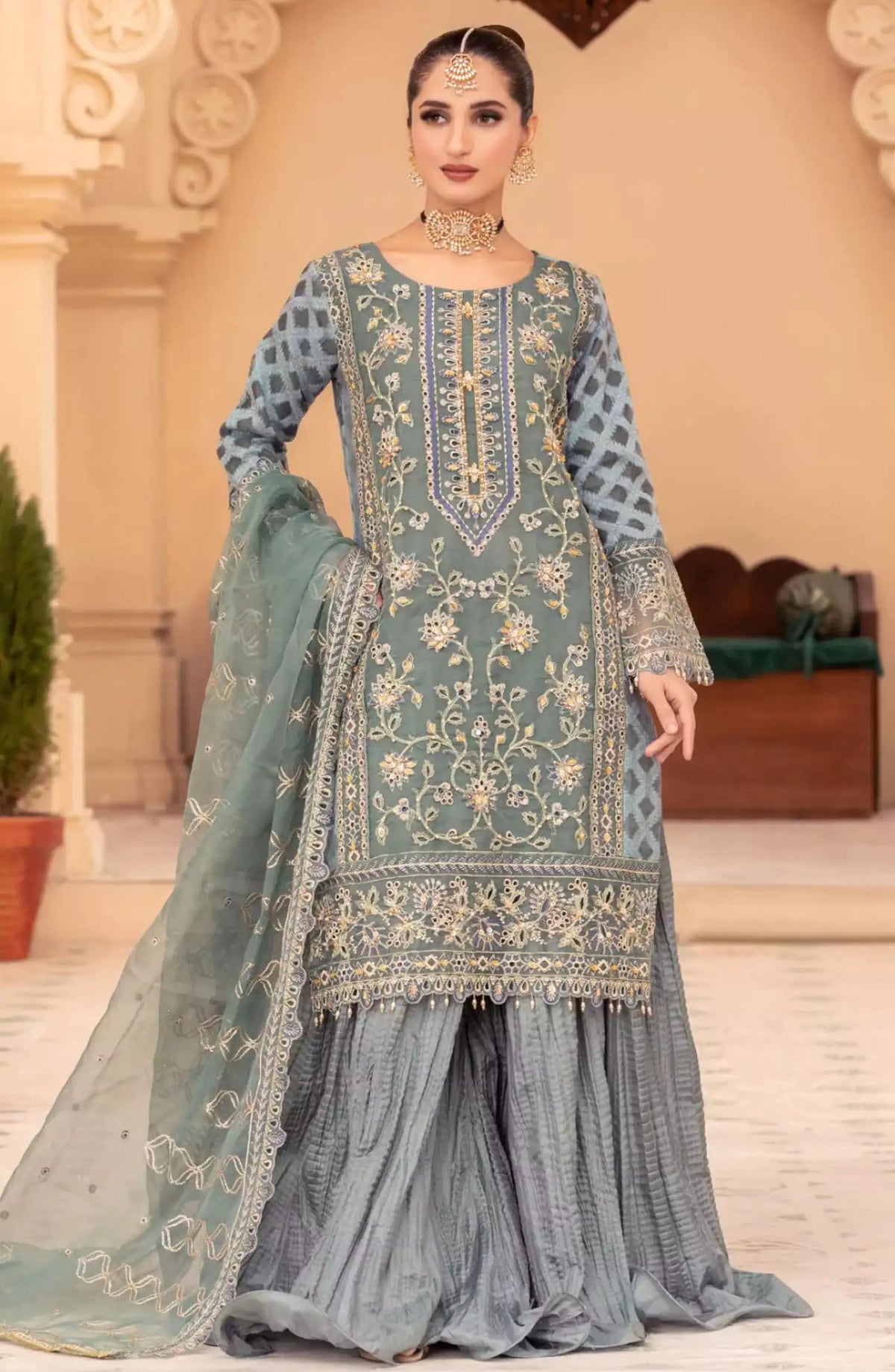 Tehzeeb Luxury Formal Collection By Diara Couture - E.DREAM - US-519