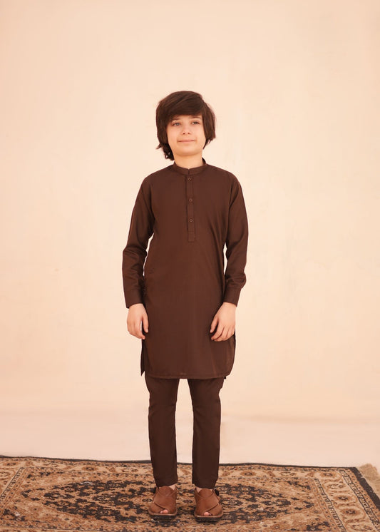 Chestnut Brown Kurta Trouser KT 30
