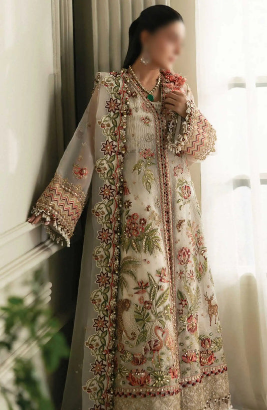 Elan Unstitched 3 Piece Wedding Festive Collection 2024 - EC 24 02 BOTANICAL BLISS