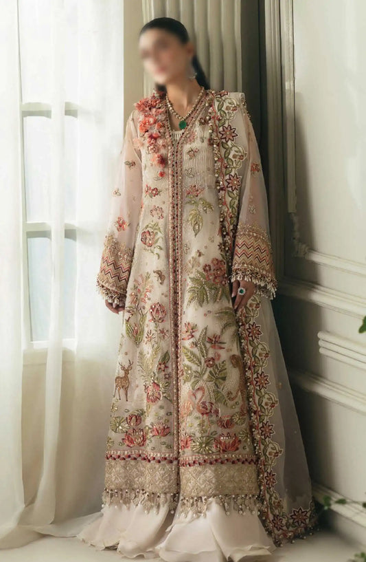 Elan Unstitched 3 Piece Wedding Festive Collection 2024 - EC 24 02 BOTANICAL BLISS
