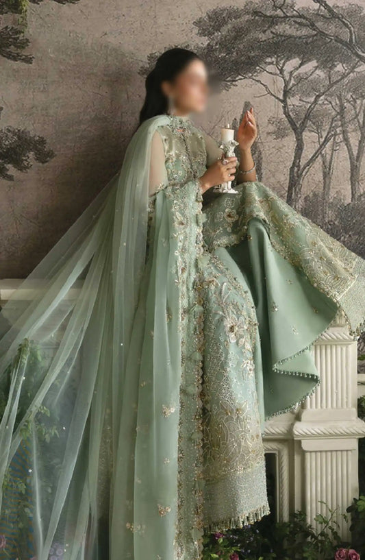 Elan Unstitched 3 Piece Wedding Festive Collection 2024 - EC 24 06 SEA OF SERENITY