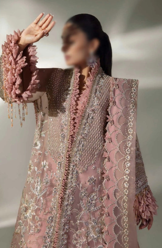 Elan Unstitched 3 Piece Wedding Festive Collection 2024 - EC 24 07 CELESTIAL PETALS