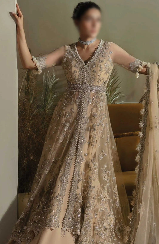 Elan Unstitched 3 Piece Wedding Festive Collection 2024 - EC 24 08 PEARL OF TRANQUILITY