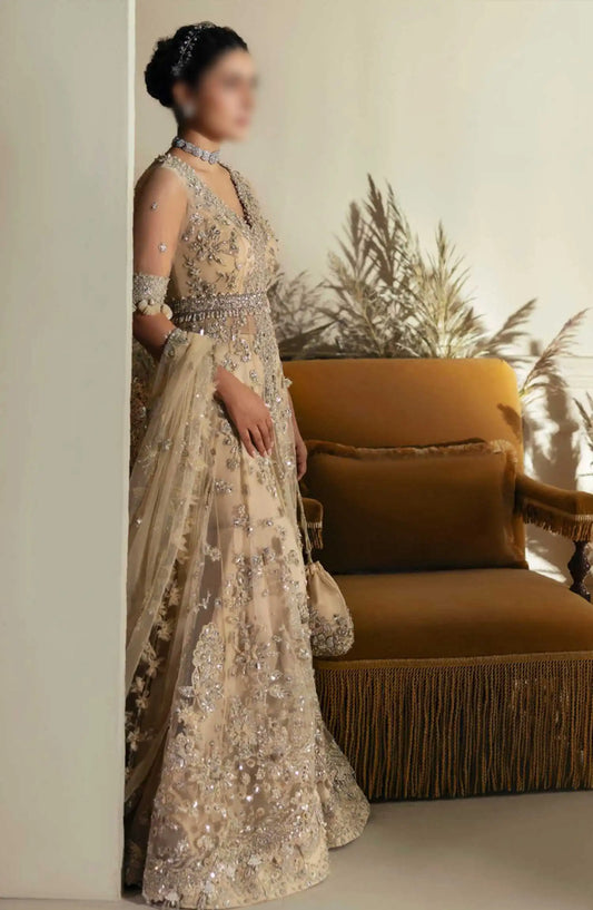 Elan Unstitched 3 Piece Wedding Festive Collection 2024 - EC 24 08 PEARL OF TRANQUILITY