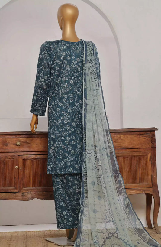 HZ RTW Print Needle Cutwork Collection Vol 02 - ECL-415 NAVY