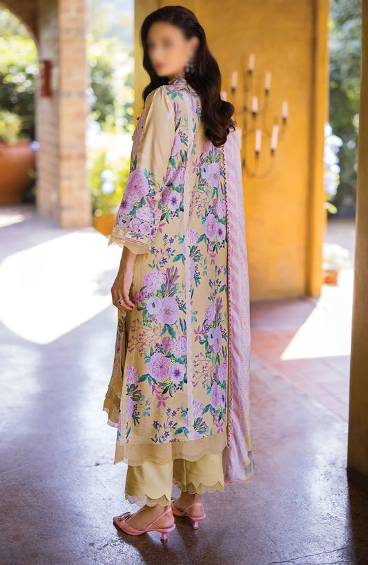 Elaf Print Chikankari Collection 2024 - ECT 04A