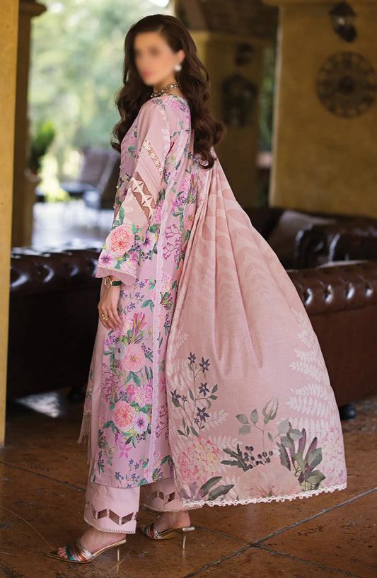 Elaf Print Chikankari Collection 2024 - ECT 04B