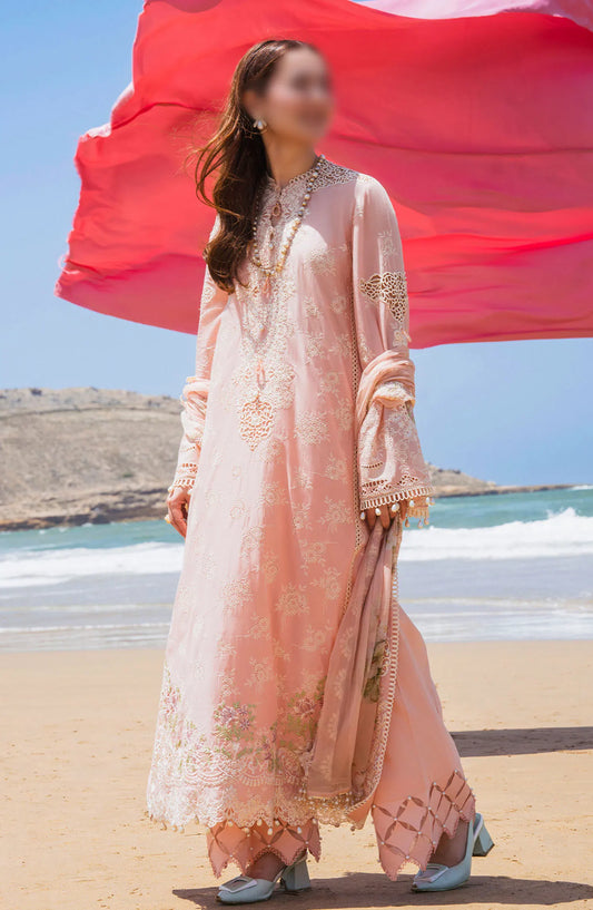 Elaf Kuch hai Festive Lawn Collection 2024 - EHK- 07 Pareesa