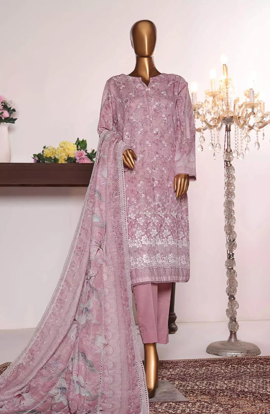 HZ Elite Khaddar Chikankari Collection 2024 Vol 02-EKC-53