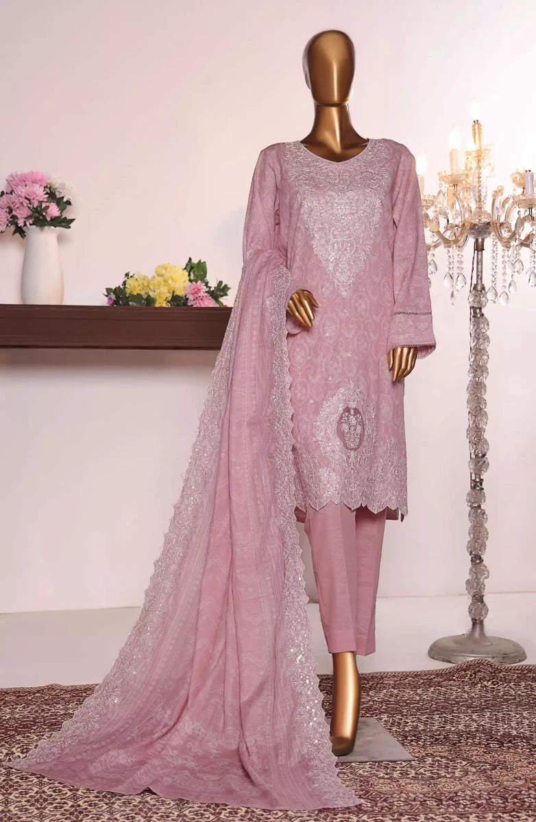 HZ Elite Khaddar Chikankari Collection 2024 Vol 02-EKC-55